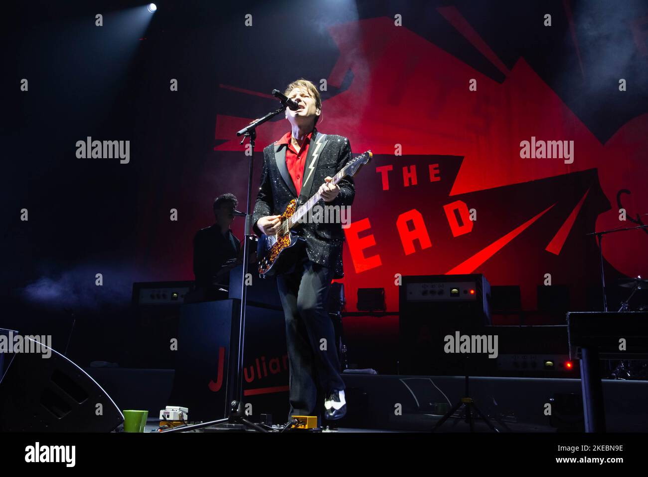 Fotografien von Franz Ferdinand, der am 10.. November 2022 im OVO Hydro in Glasgow auftrat Stockfoto