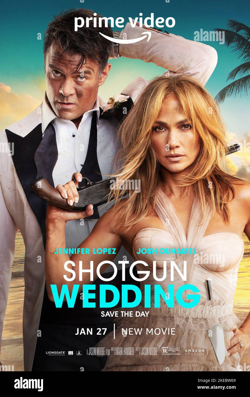 Shotgun Wedding Stockfoto
