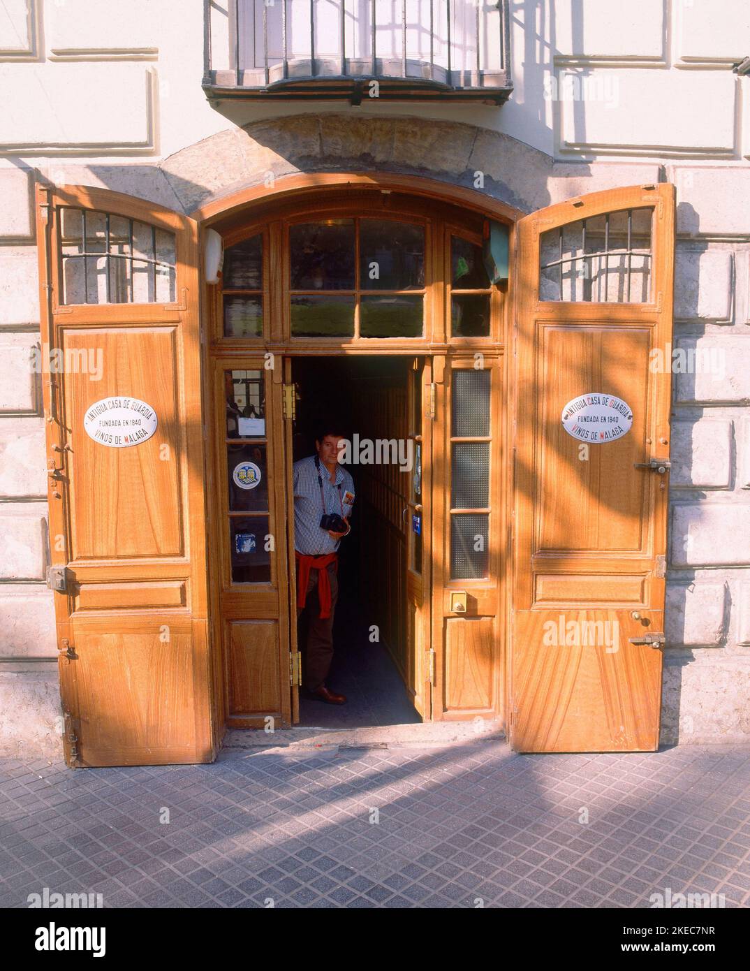 TABERNA ANTIGUA CASA DE GUARDIA. Lage: AUSSEN. Malaga. SPANIEN. Stockfoto