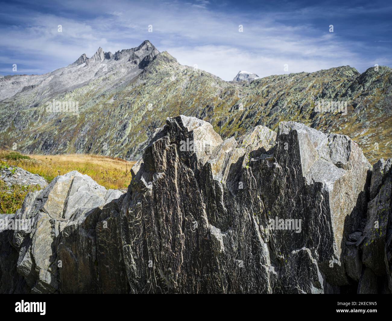 Alpine Landschaft Stockfoto