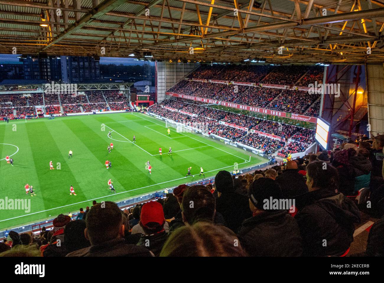 Nottingham, November 5. 2022: The City Ground, Heimstadion des FC Nottingham Forest Stockfoto