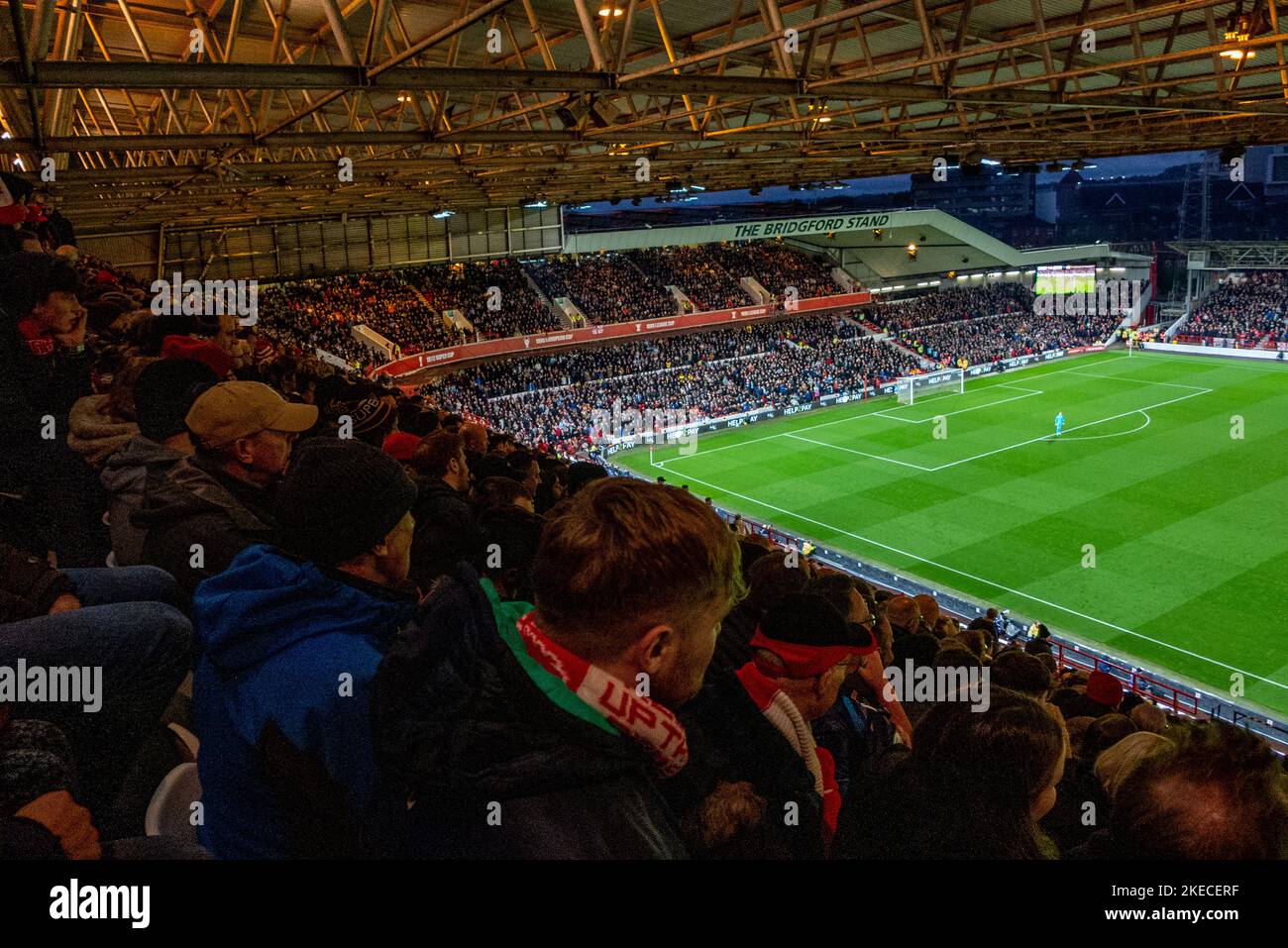 Nottingham, November 5. 2022: The City Ground, Heimstadion des FC Nottingham Forest Stockfoto