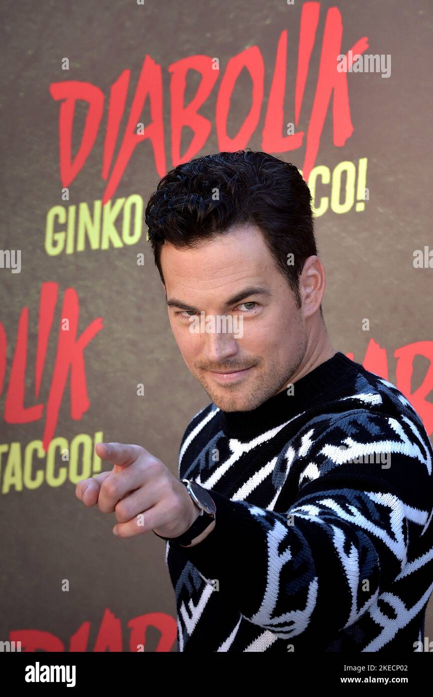 Rom, Italien. 11.. November 2022. Gianniotti besucht die