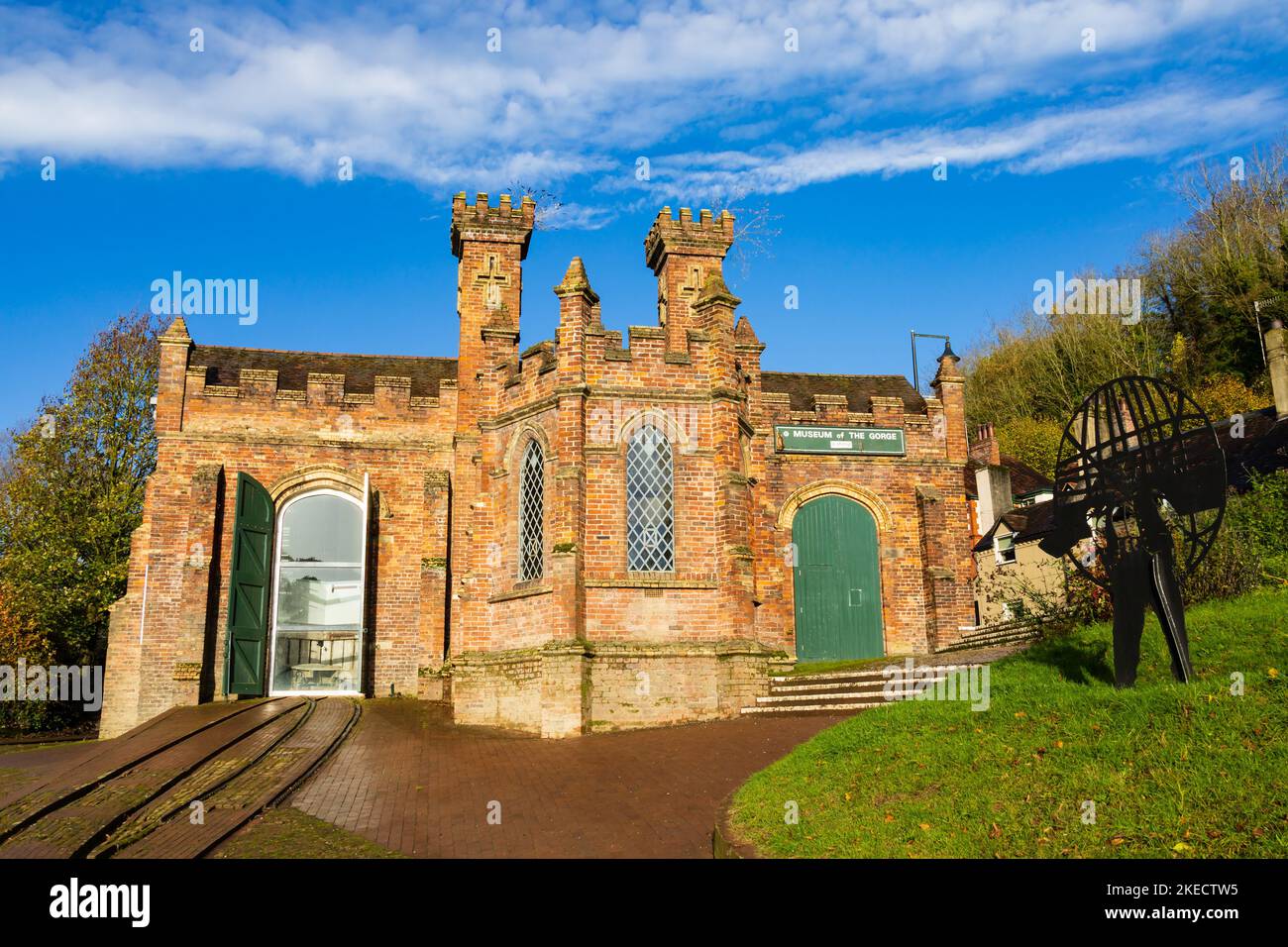 Museum of the Gorge, Ironbridge, Shropshire, England Stockfoto