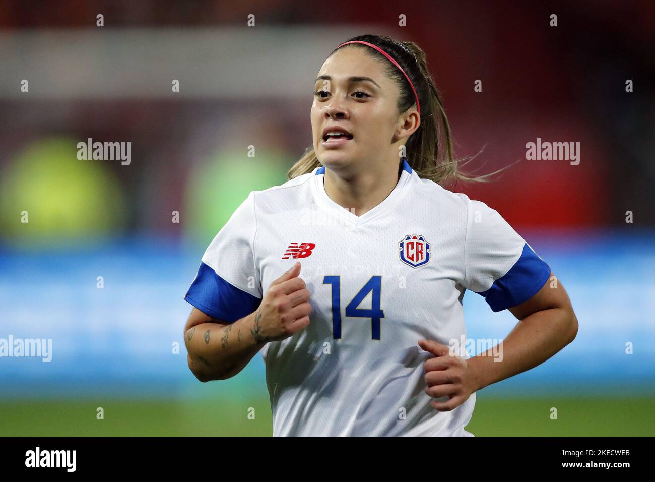 UTRECHT - Priscila Chinchilla von Costa Rica Frauen beim ...