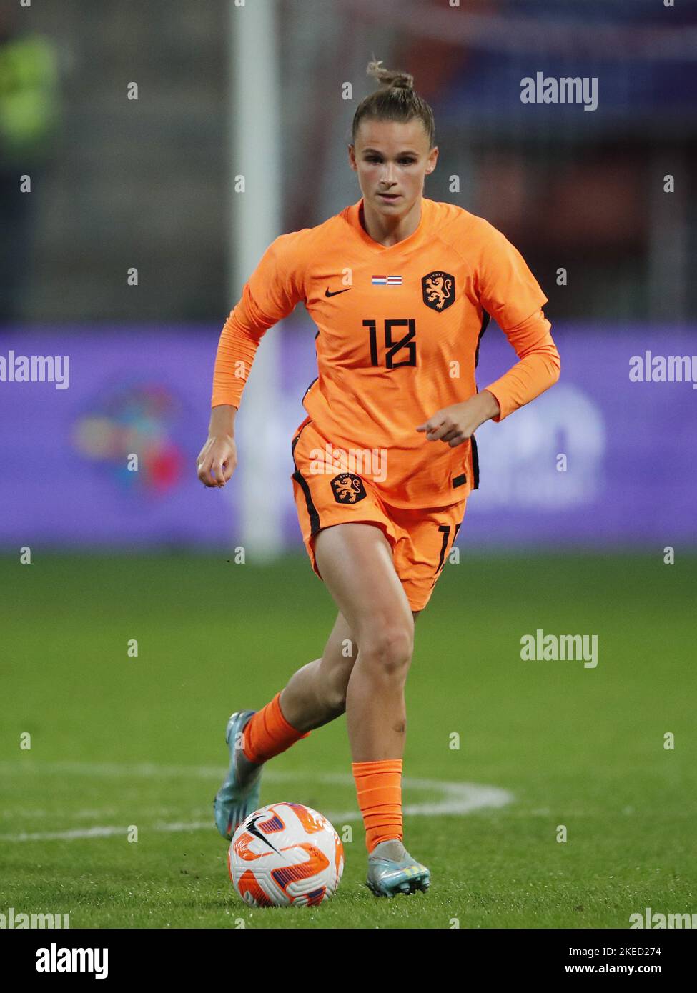 UTRECHT Kerstin Casparij von den Holländern während des