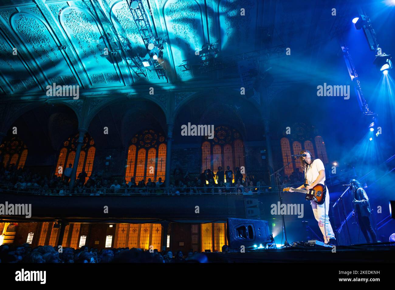 Manchester, Großbritannien. 11.. November 2022. Courtney Melba Barnett tritt in der Albert Hall in Manchester auf ihrer Tour „Things Take Time, Take Time“ 2022 auf. 2022-11-11. Kredit: Gary Mather/Alamy Live Nachrichten Stockfoto