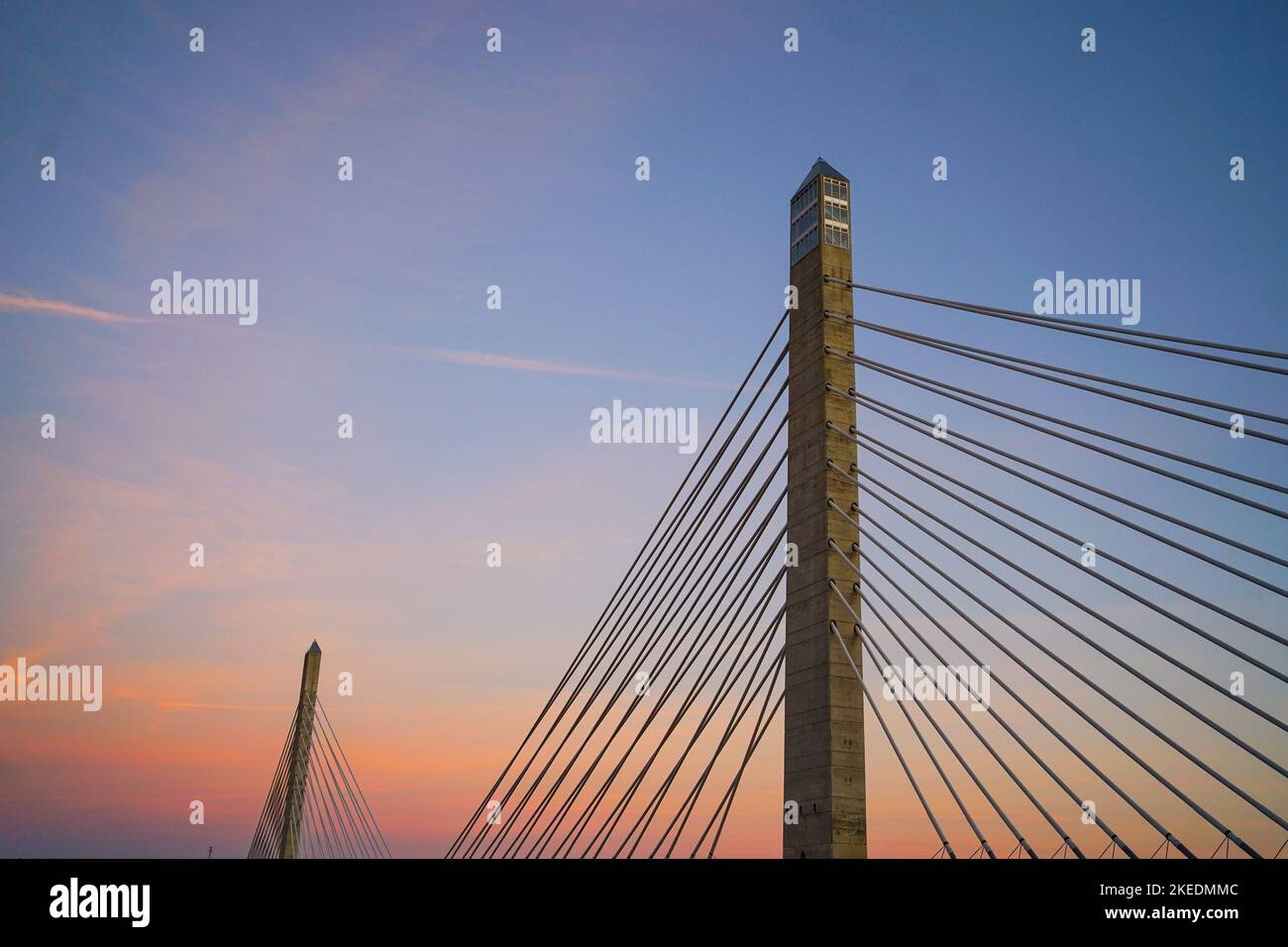 Penobscot-Narrows-Brücke Stockfoto