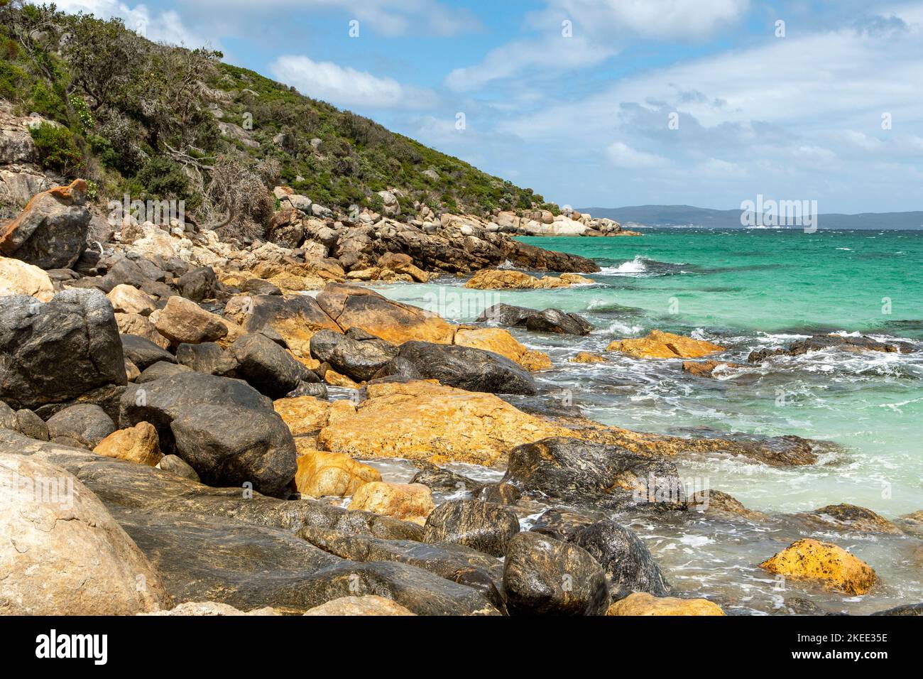Blick auf Gull Rock Beach, Gull Rock NP, WA, Australien Stockfoto