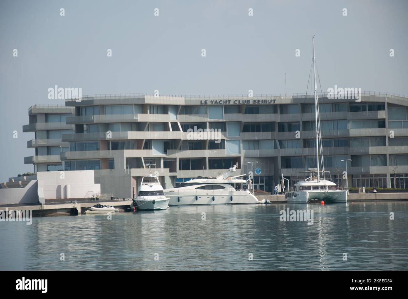 Der Yacht Club Beirut und Marina, Beirut, Libanon, Naher Osten Stockfoto