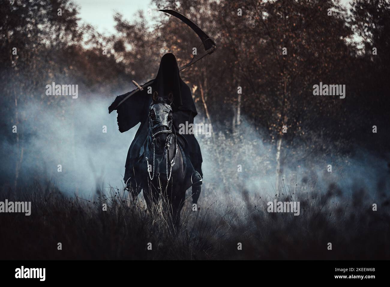 Einer der ringwraiths Stockfoto