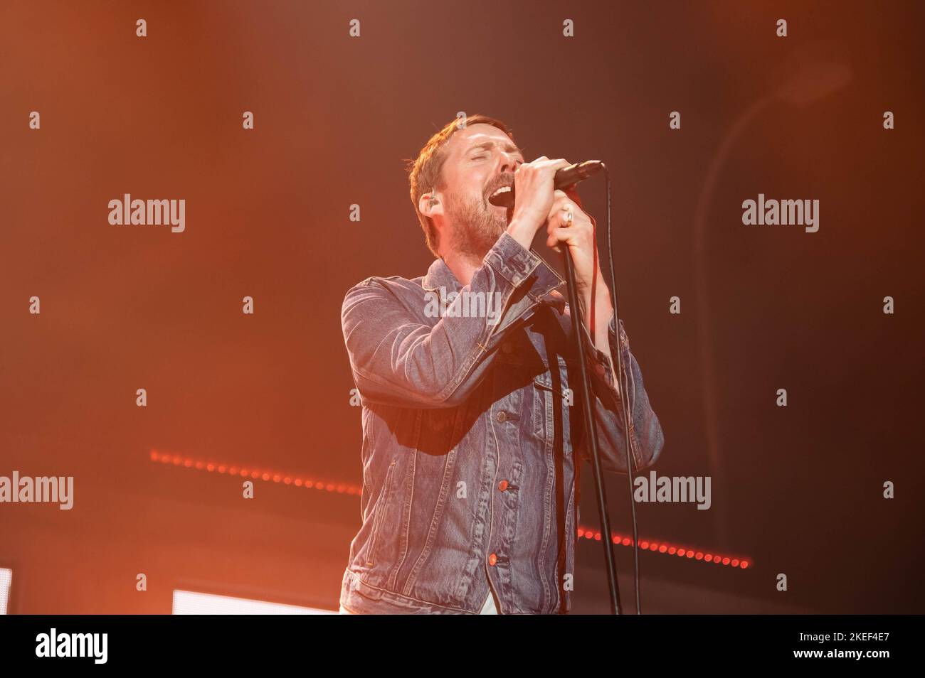Fotos von Kaiser Chiefs, die am 11.. November 2022 im OVO Hydro in Glasgow auftrat Stockfoto
