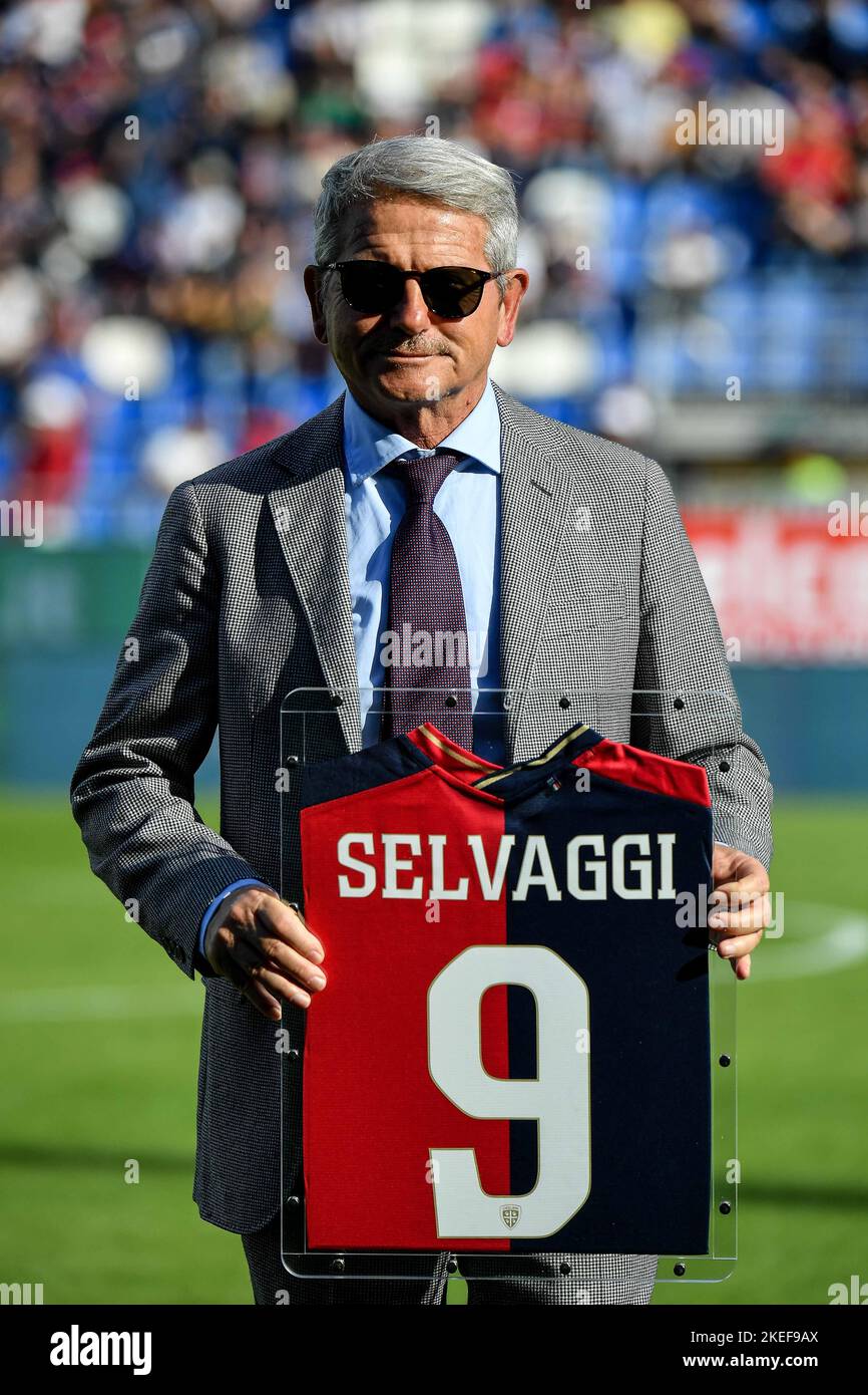 Unipol Domus, Cagliari, Italien, 12. November 2022, Selvaggi während des Spiels Cagliari Calcio gegen AC Pisa - Italienischer Fußball Serie B Stockfoto