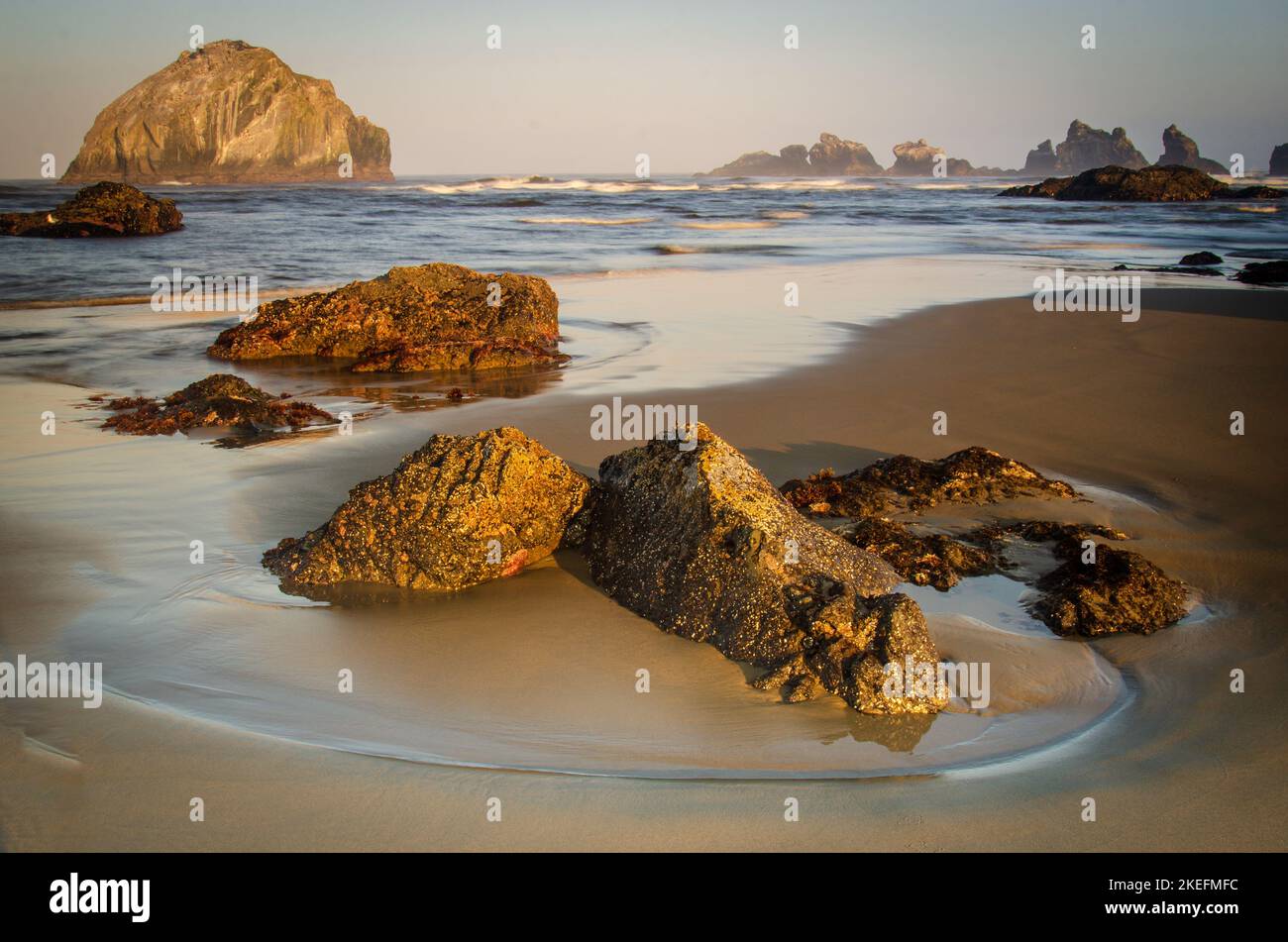 Face Rock in Bandon, Oregon Stockfoto