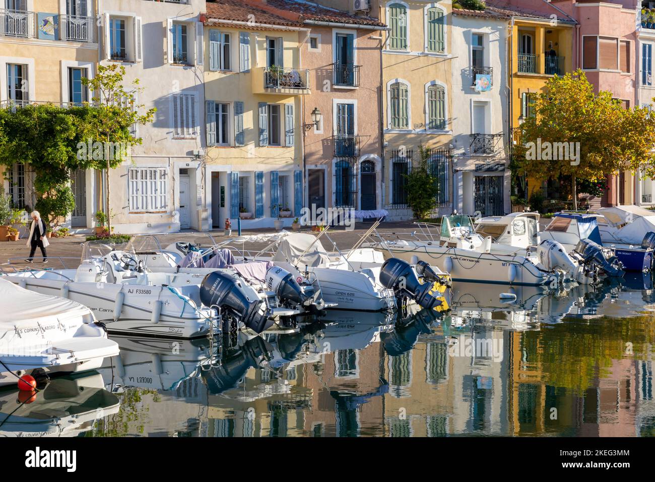 Der Hafen von Martigues, Martigues, Provence-Alpes-Cote d'Azur, Frankreich, Westeuropa Stockfoto