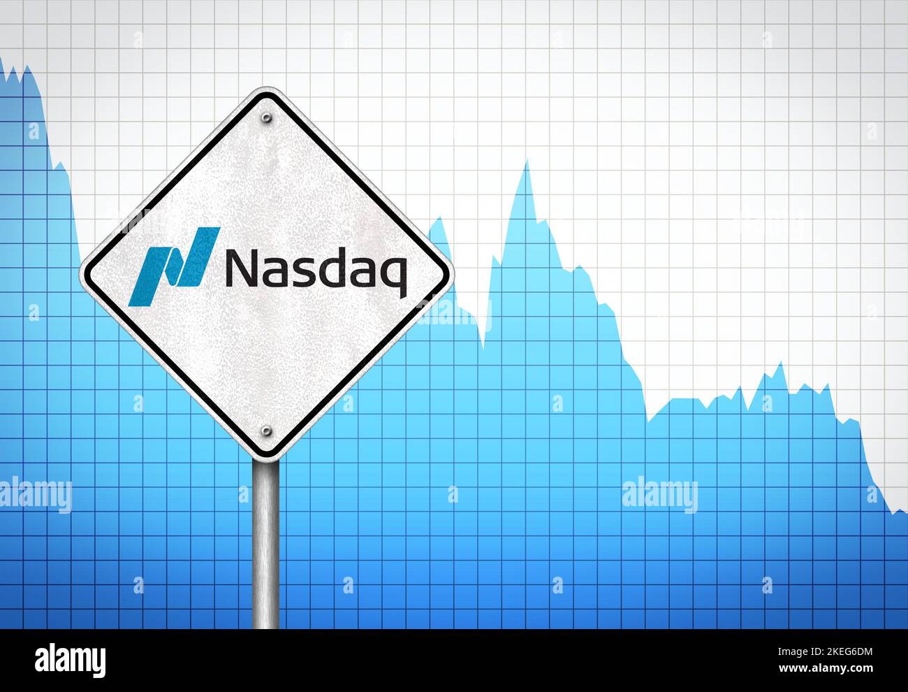 NASDAQ-Börse Stockfoto