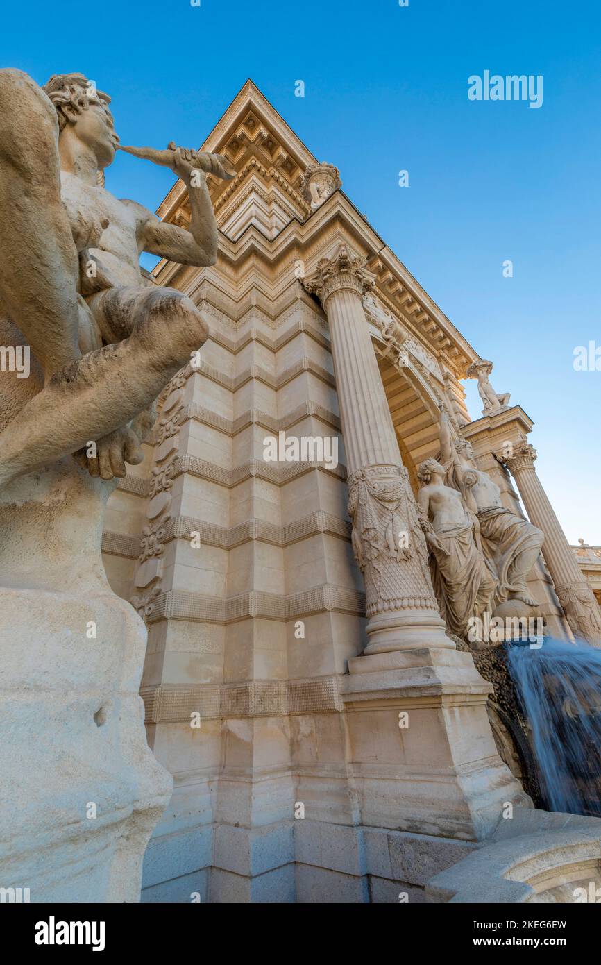Palais Longchamp, Marseille, Provence-Alpes-Cote d'Azur, Frankreich, Westeuropa Stockfoto