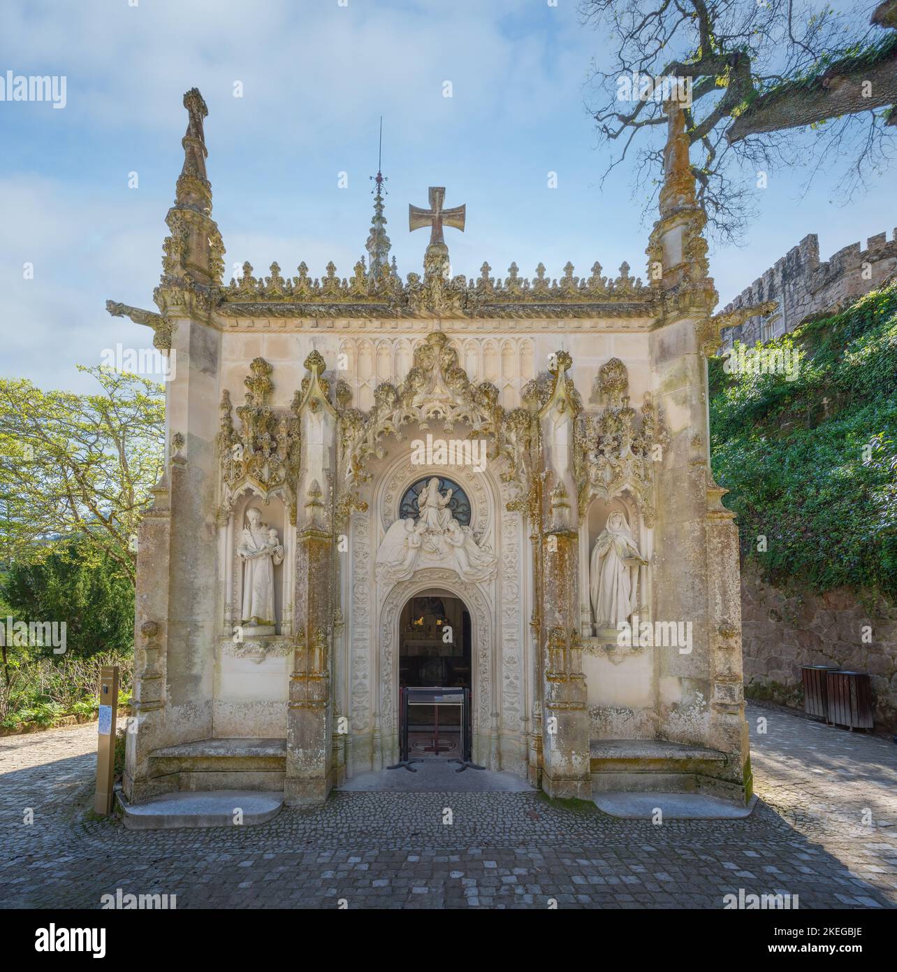 Kapelle auf Quinta da Regaleira - Sintra, Portugal Stockfoto