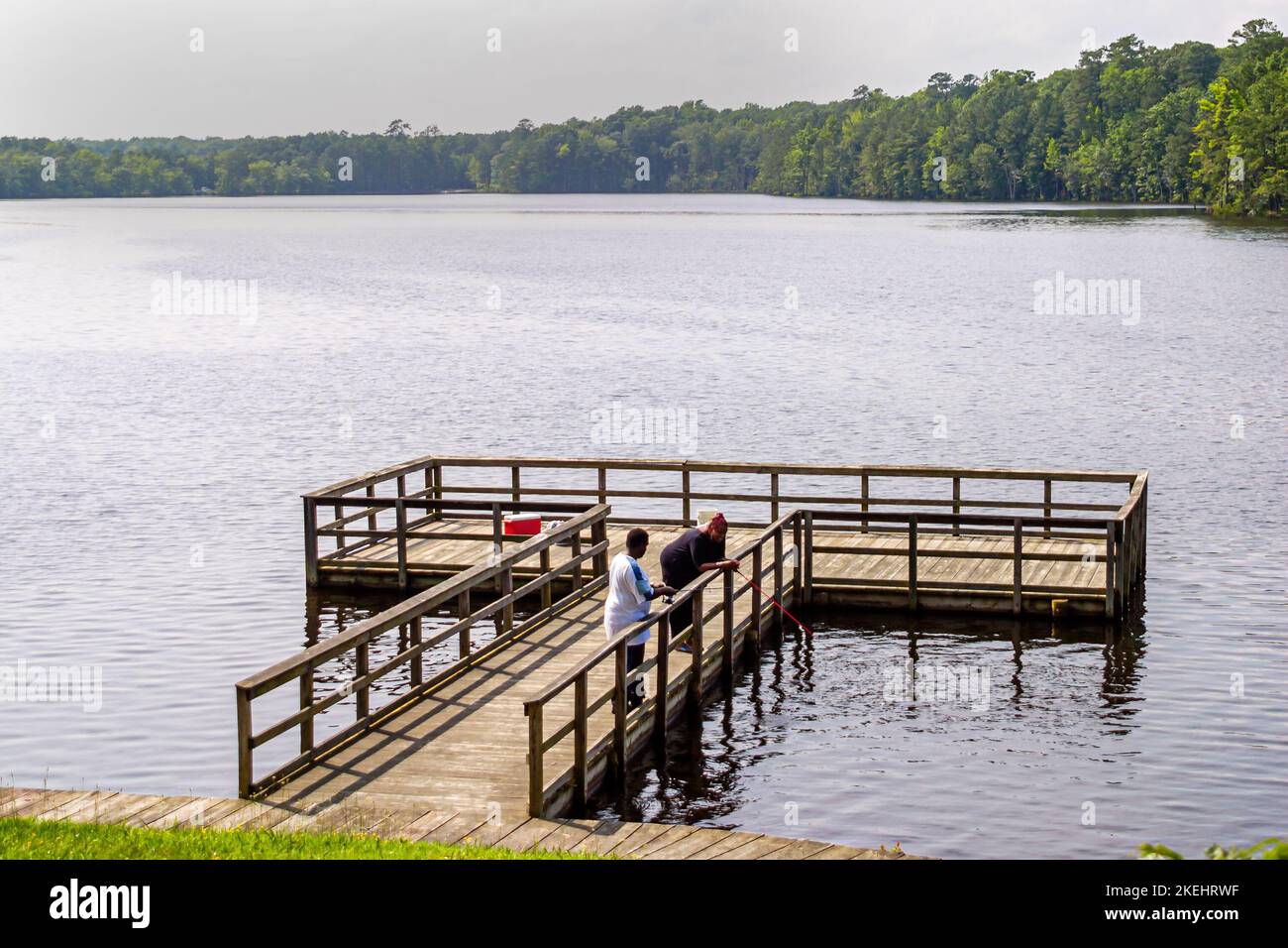 Virginia Newport News Park, Erholung, Landnutzung, Natur, Natur, Landschaft, Landschaft, Umwelt, Ökologie, Besucher reisen Reise touristischer Tourismus l Stockfoto