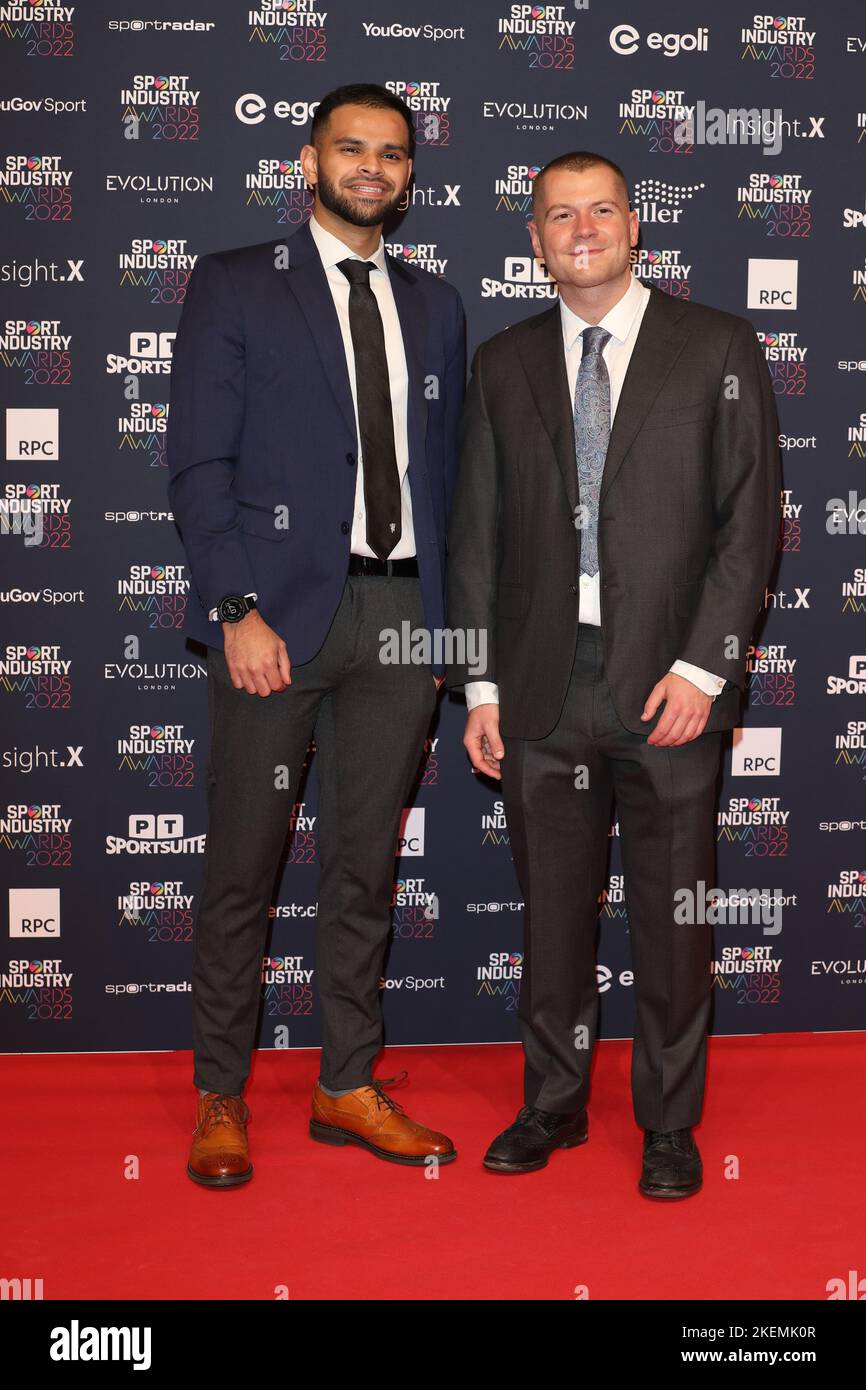 Gast bei den Sport Industry Awards auf der Battersea Evolution in London, Großbritannien. Stockfoto