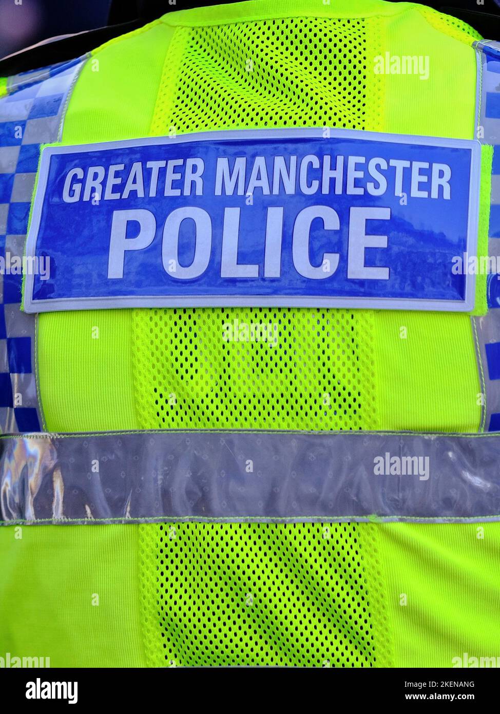 Polizei des Großraums Manchester Stockfoto
