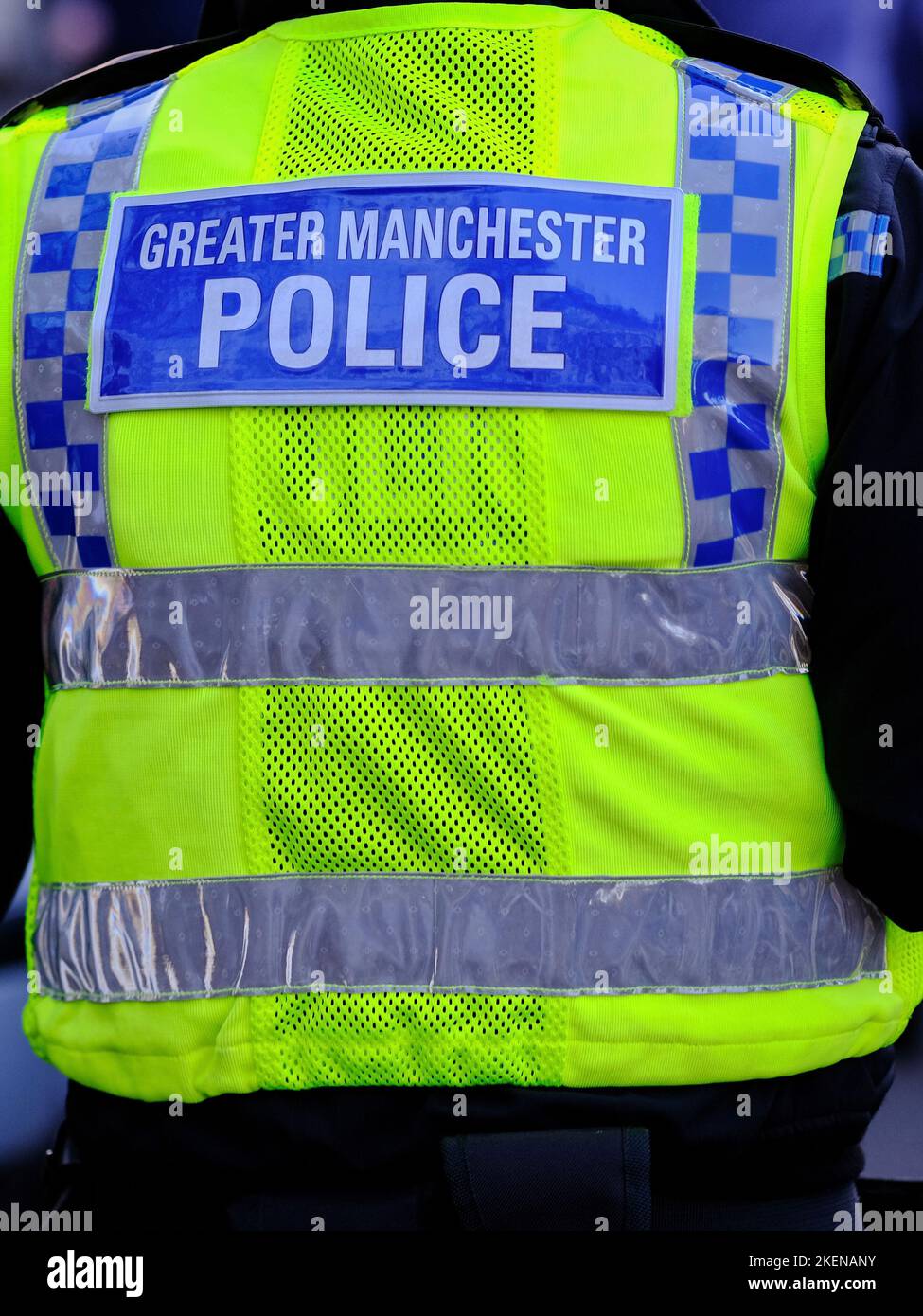 Polizei des Großraums Manchester Stockfoto