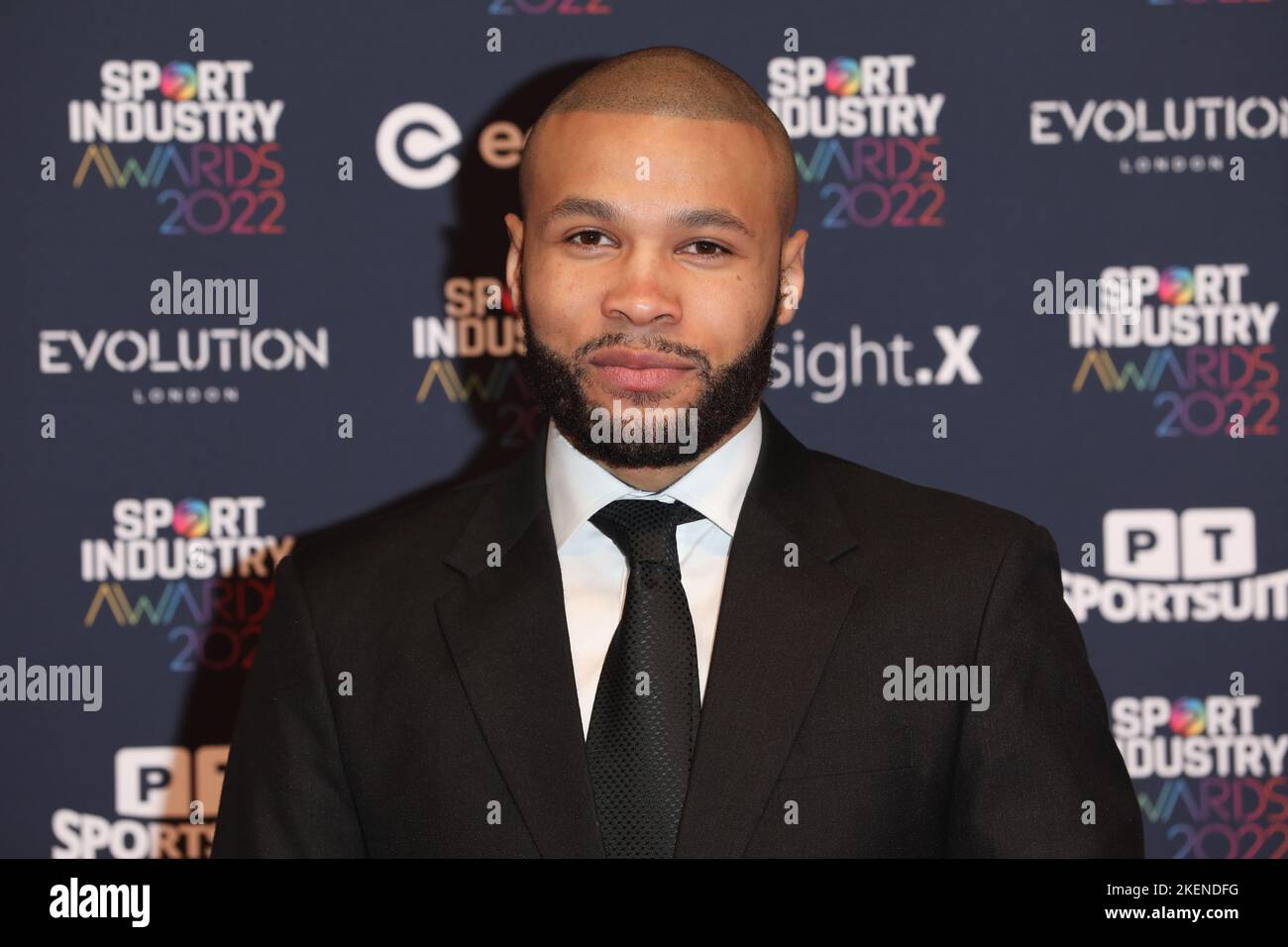 Chris Eubank Jr nimmt an den Sport Industry Awards auf der Battersea Evolution in London, Großbritannien, Teil. Stockfoto
