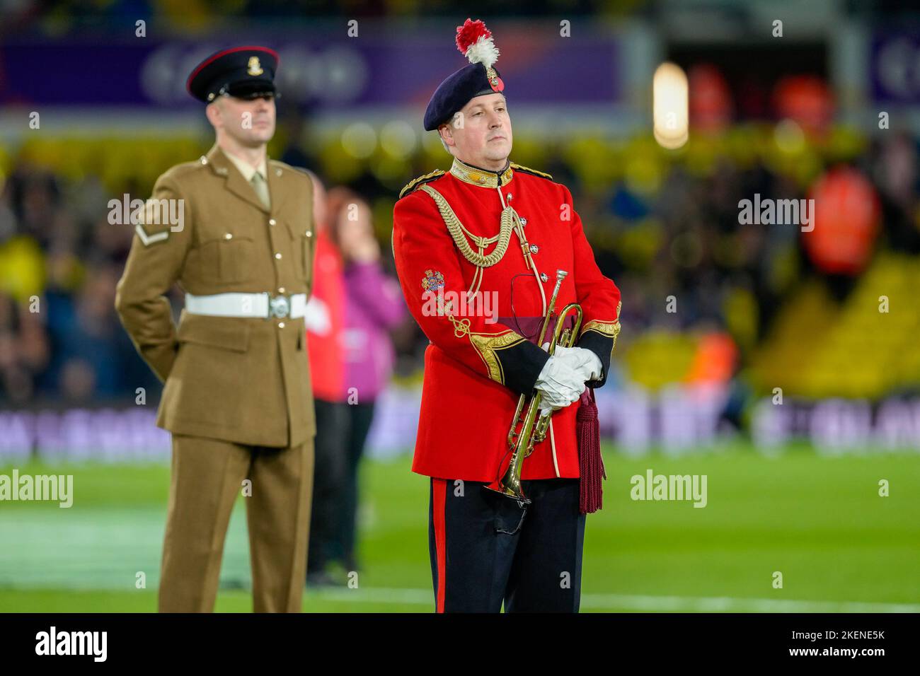Leeds, Großbritannien. 03.. November 2022. Der Gedenktag wird vor dem Rugby League World 2021-Spiel zwischen Australien und Neuseeland am 11. November 2022 in der Elland Road, Leeds, England, begangen. Foto von David Horn. Quelle: Prime Media Images/Alamy Live News Stockfoto