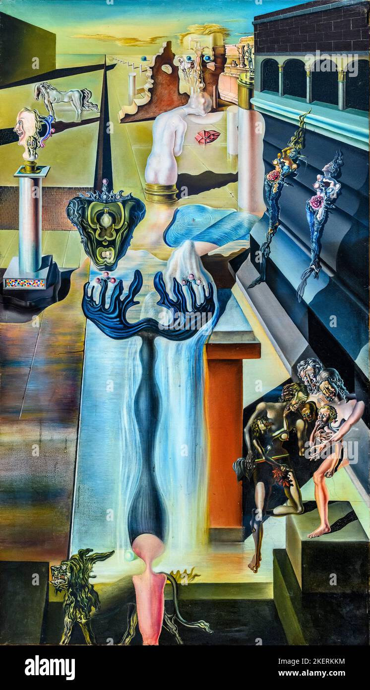Der unsichtbare Mann, vom spanischen Maler Salvador Dali (1904-1989), Öl auf Leinwand, 1929/32 Stockfoto