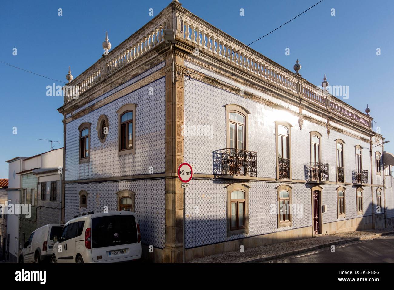 Typisch portugiesische Architektur, Tavira, Algarve, Portugal Stockfoto