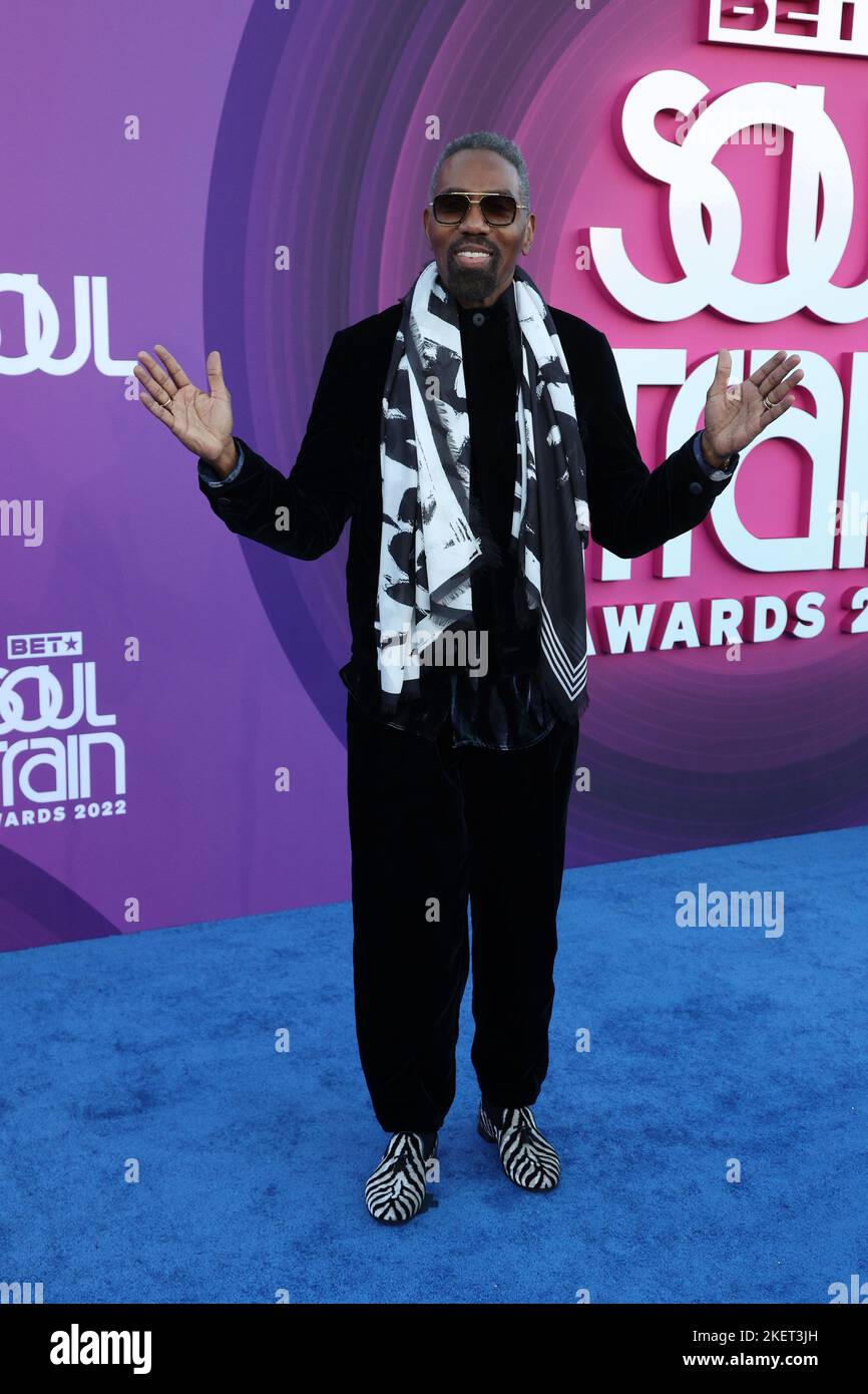 Las Vegas, Usa. 13.. November 2022. Louis Carr kommt am Sonntag, den 13. November 2022, zu den Soul Train Awards 2022 in der Orleans Arena im Orleans Hotel and Casino in Las Vegas, Nevada an. Foto von James Atoa/UPI Credit: UPI/Alamy Live News Stockfoto