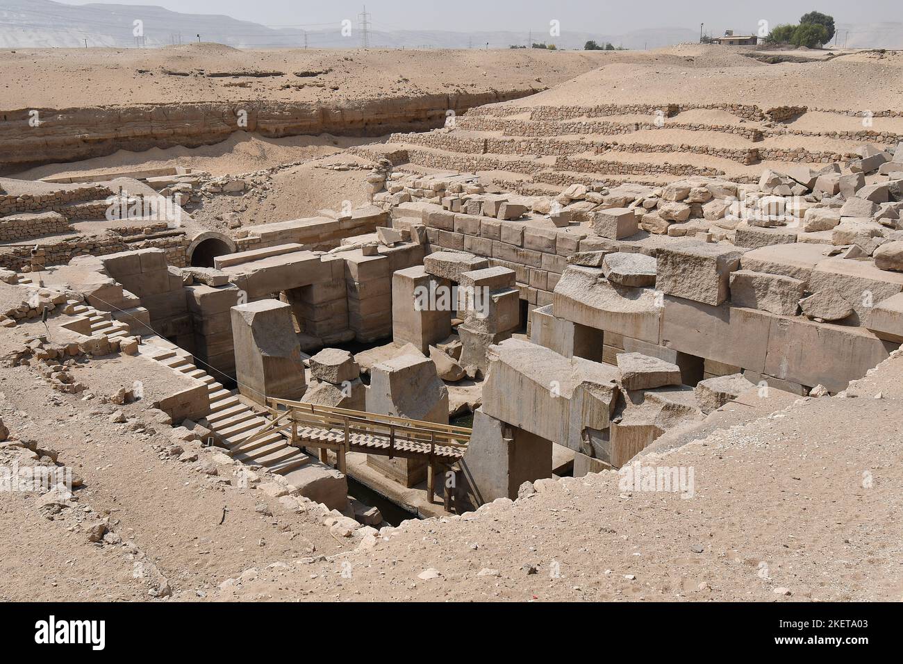 Abydos, eine der ältesten Städte des alten Ägyptens in Ägypten, 20. Oktober 2022. (CTK Photo/Petr Svancara) Stockfoto