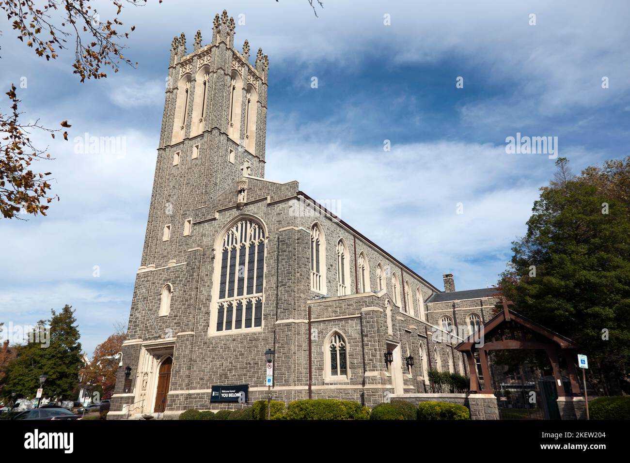The Church of Christ and St. Luke, 560 W Olney Rd Norfolk, VA 23507 Stockfoto