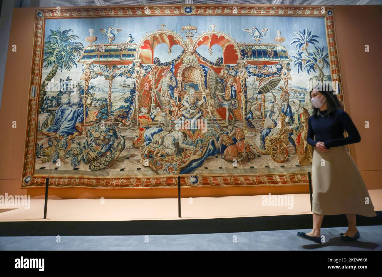 Hysseys of Art: Meisterwerke der Fürsten von LiechtensteinHHgemeinsam präsentiert vom Hong Kong Palace Museum (HKPM) und den weltbekannten Fürstlichen Sammlungen Liechtensteins. 07NOV22. SCMP/May Tse Stockfoto