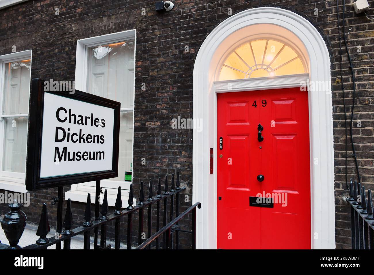 Charles Dickens Muséum - London - England Stockfoto