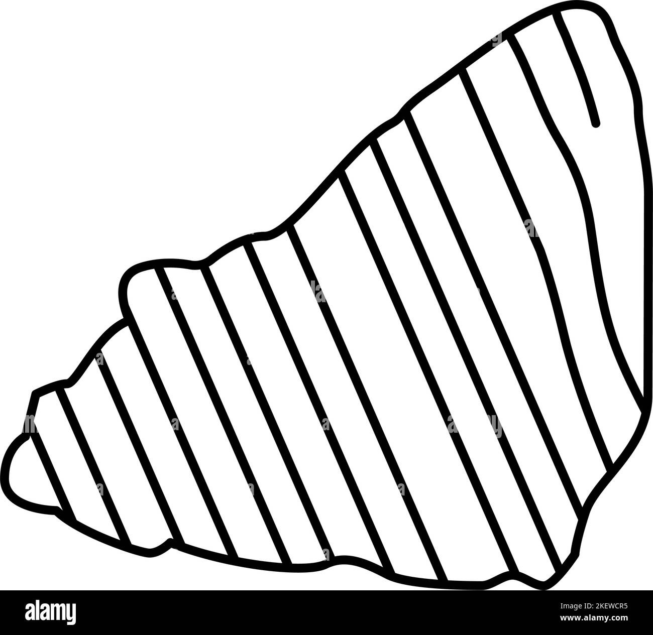 Abbildung des Symbols für die Sandsteinfelsen-Linie Stock Vektor