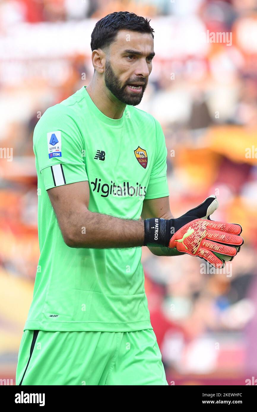 Stadio Olimpico, Rom, Italien. 13.. November 2022. Serie A Fußball; Roma versus Turin; Rui Patricio of AS Roma Credit: Action Plus Sports/Alamy Live News Stockfoto