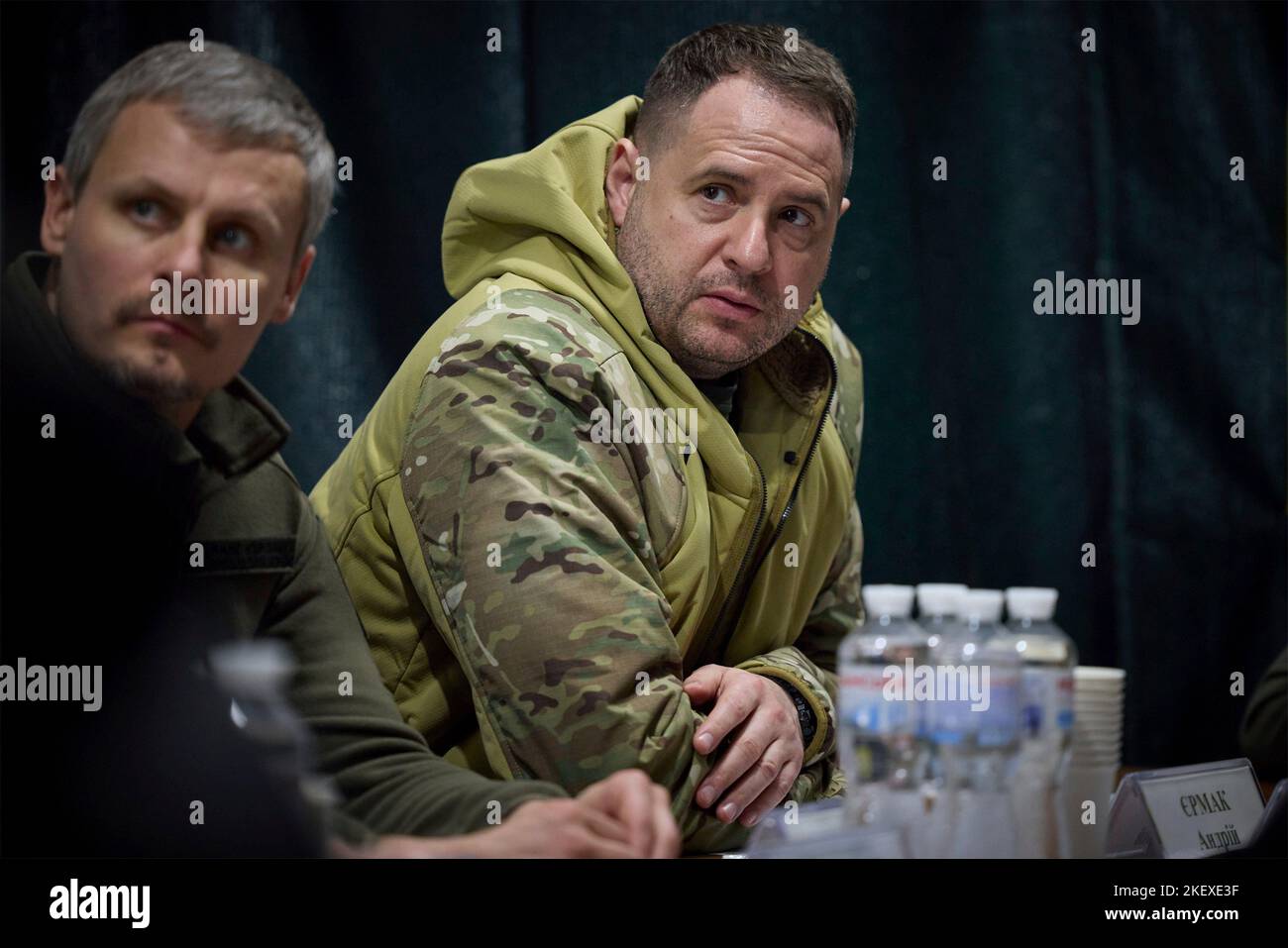 Mykolaiv, Ukraine. 14.. November 2022. Der ukrainische Büroleiter des