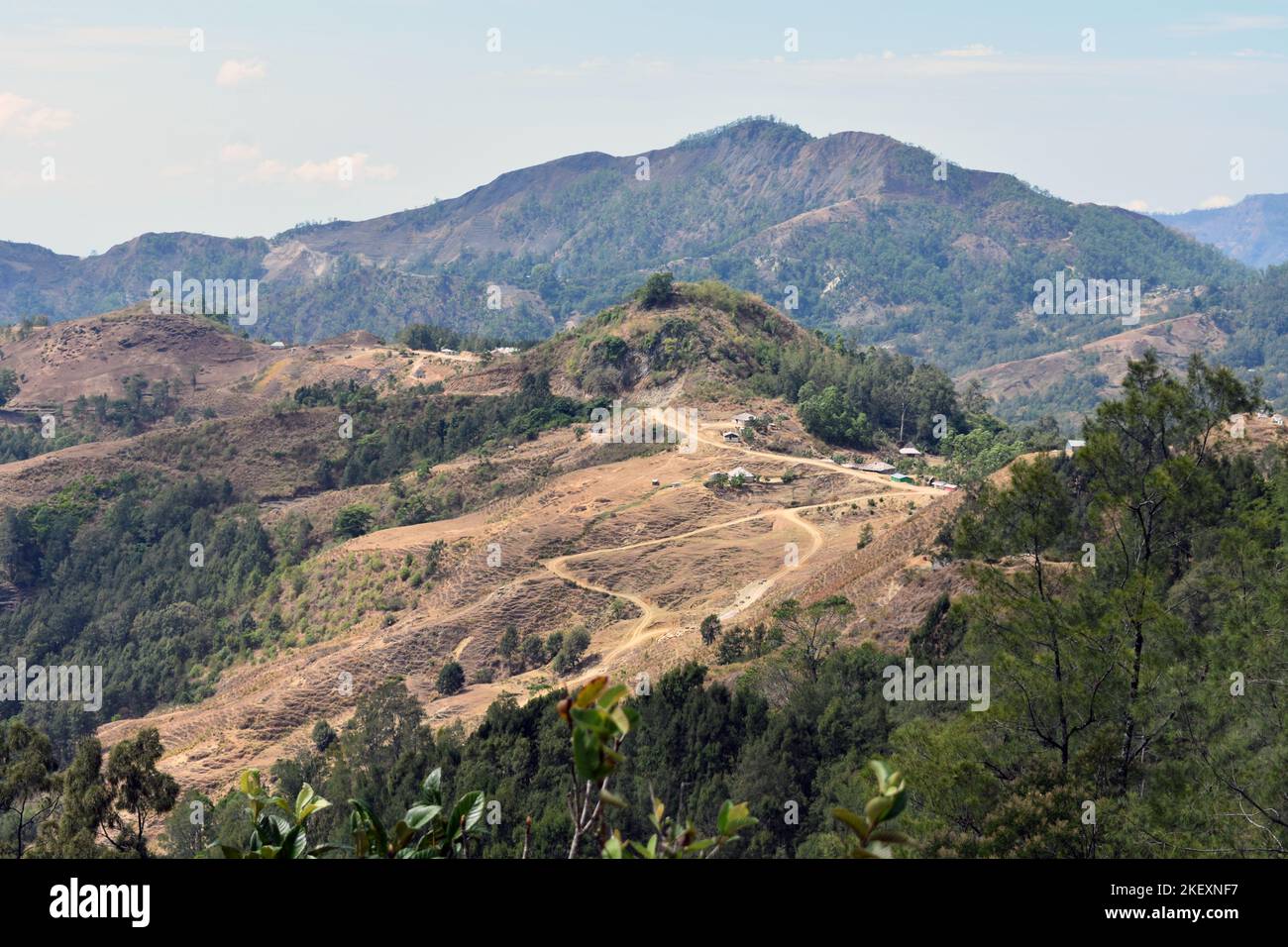 Landschaften im Land Timor-Leste Stockfoto