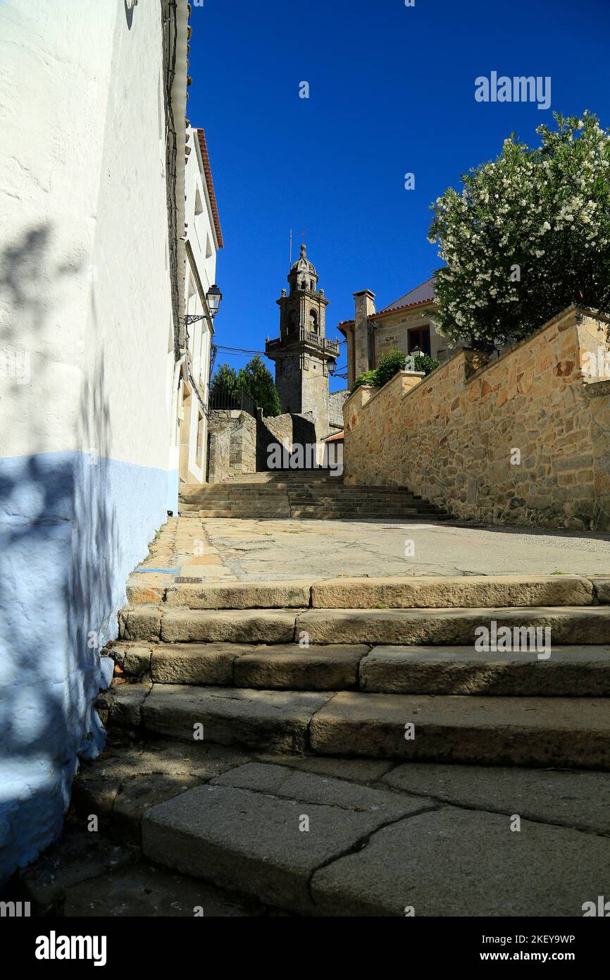 Muros, Galicien, Spanien Stockfoto