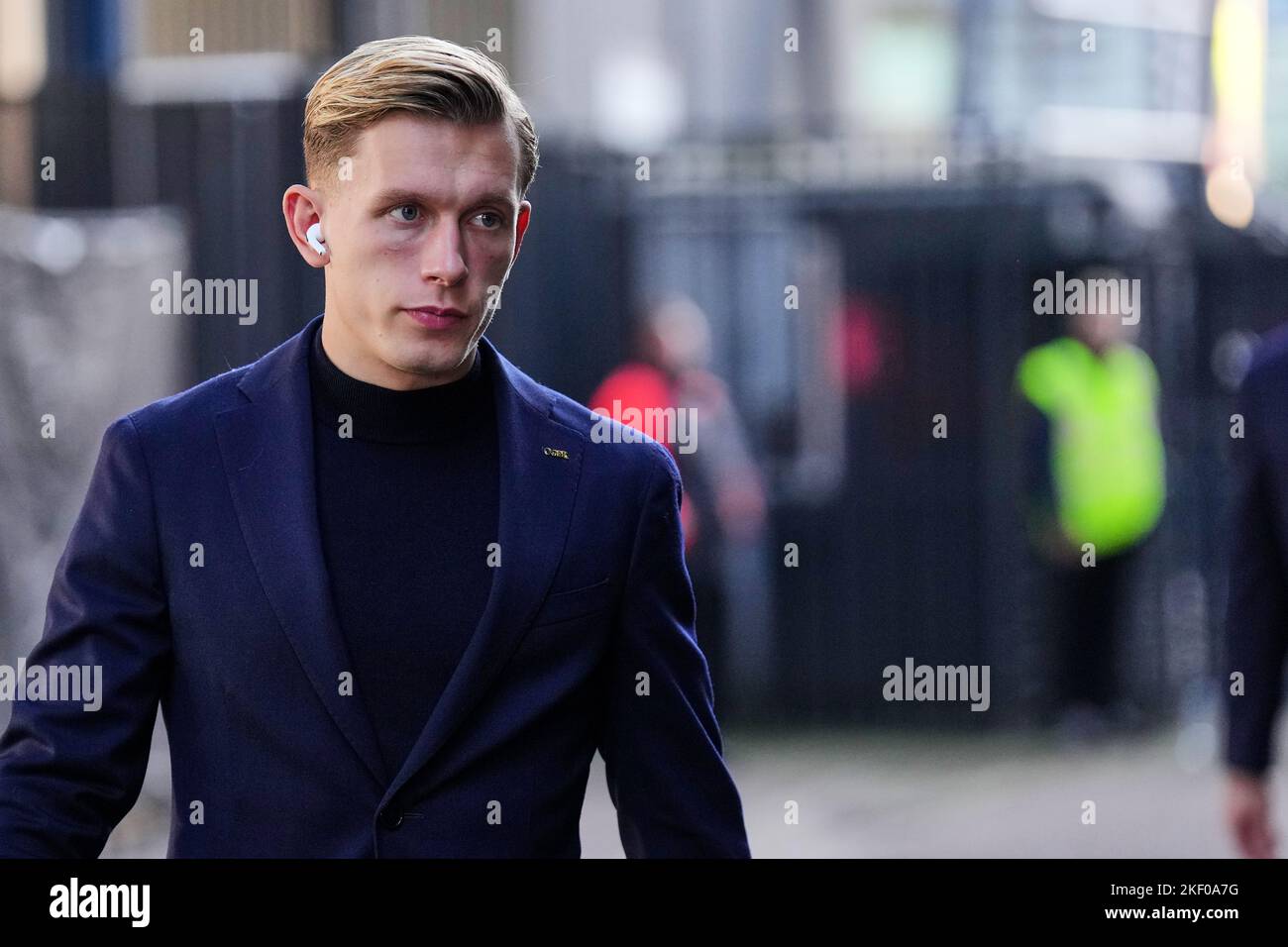 Rotterdam - Marcus Holmgren Pedersen von Feyenoord während des Spiels zwischen Feyenoord und Excelsior im Stadion Feijenoord De Kuip am 13. November 2022 in Rotterdam, Niederlande. (Box-to-Box-Bilder/Yannick Verhoeven) Stockfoto