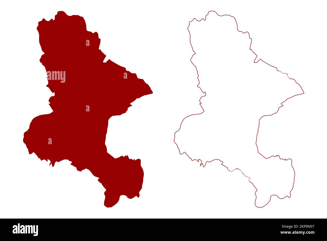 Ashfield nicht-Metropolregion (Vereinigtes Königreich von Großbritannien und Nordirland, zeremonielle Grafschaft Nottinghamshire oder Notts, England) Karte vec Stock Vektor Ashfield nicht-Metropolregion (Vereinigtes Königreich von Großbritannien und Nordirland, zeremonielle Grafschaft Nottinghamshire oder Notts, England) Karte vec Stock Vektor