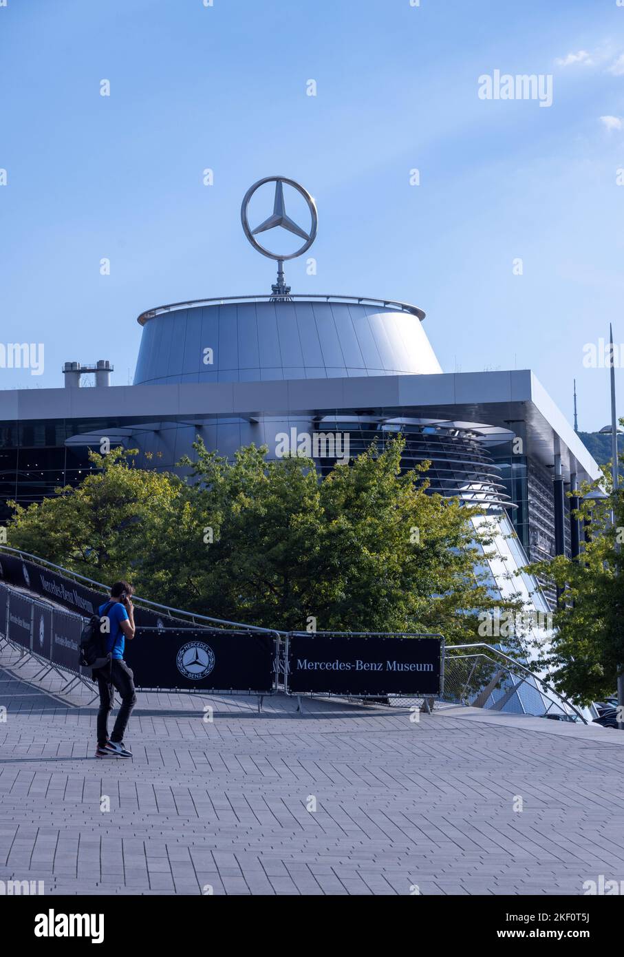 Mercedes Benz Hauptsitz, Stuttgart, Deutschland Stockfoto