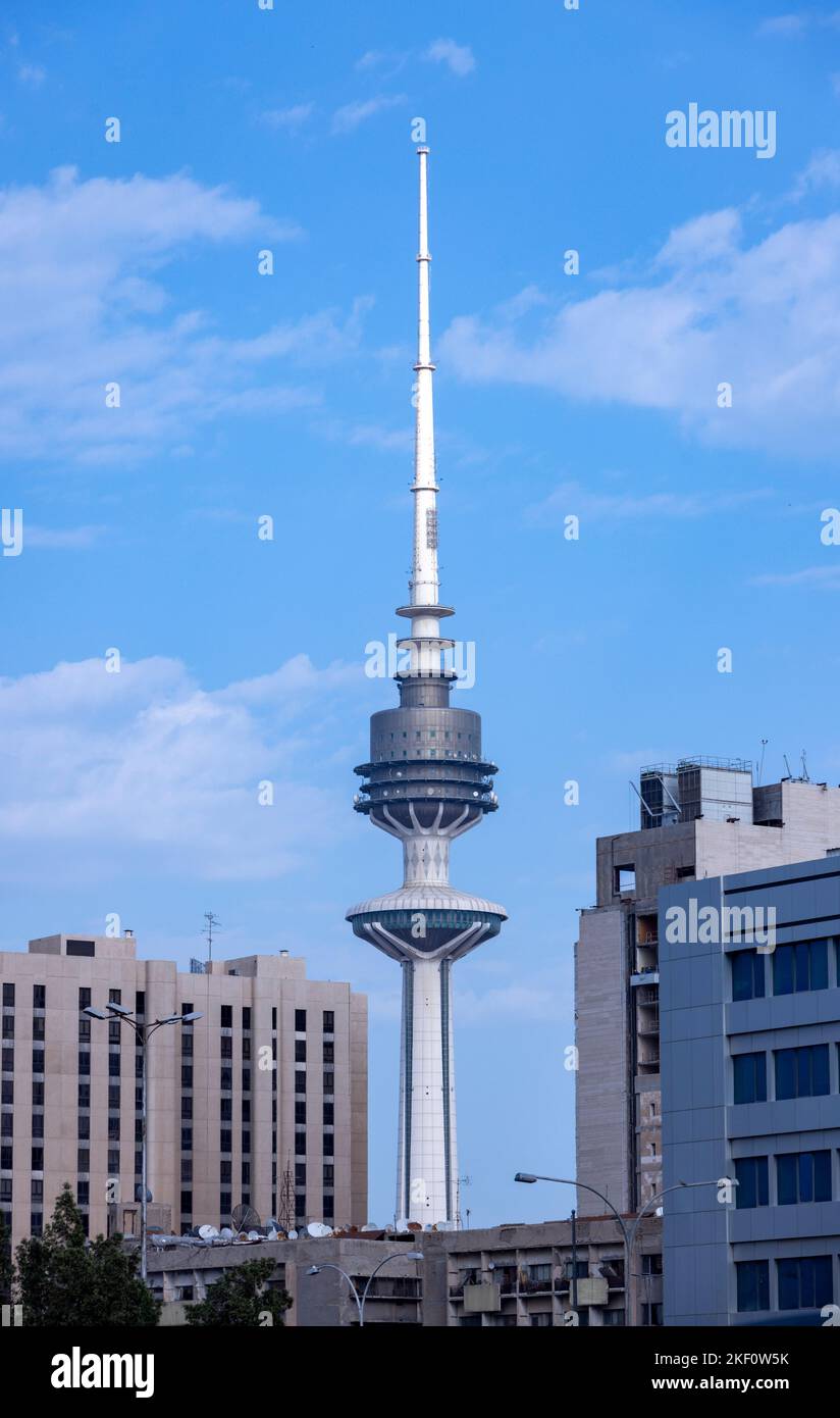 Der Befreiungsturm, Kuwait City Stockfoto