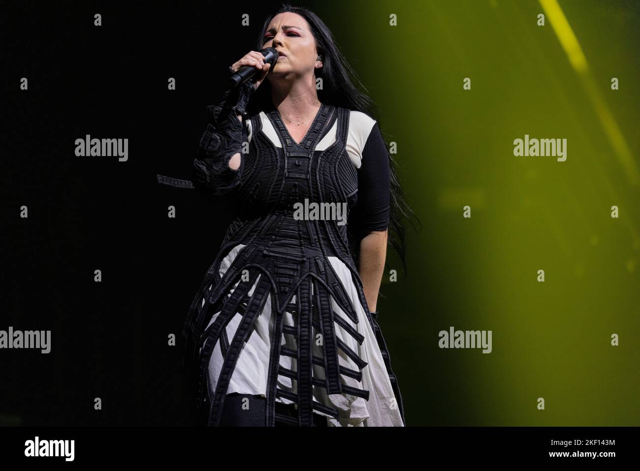 Italien 10. November 2022 Evanescence Worlds Collide Tour live im