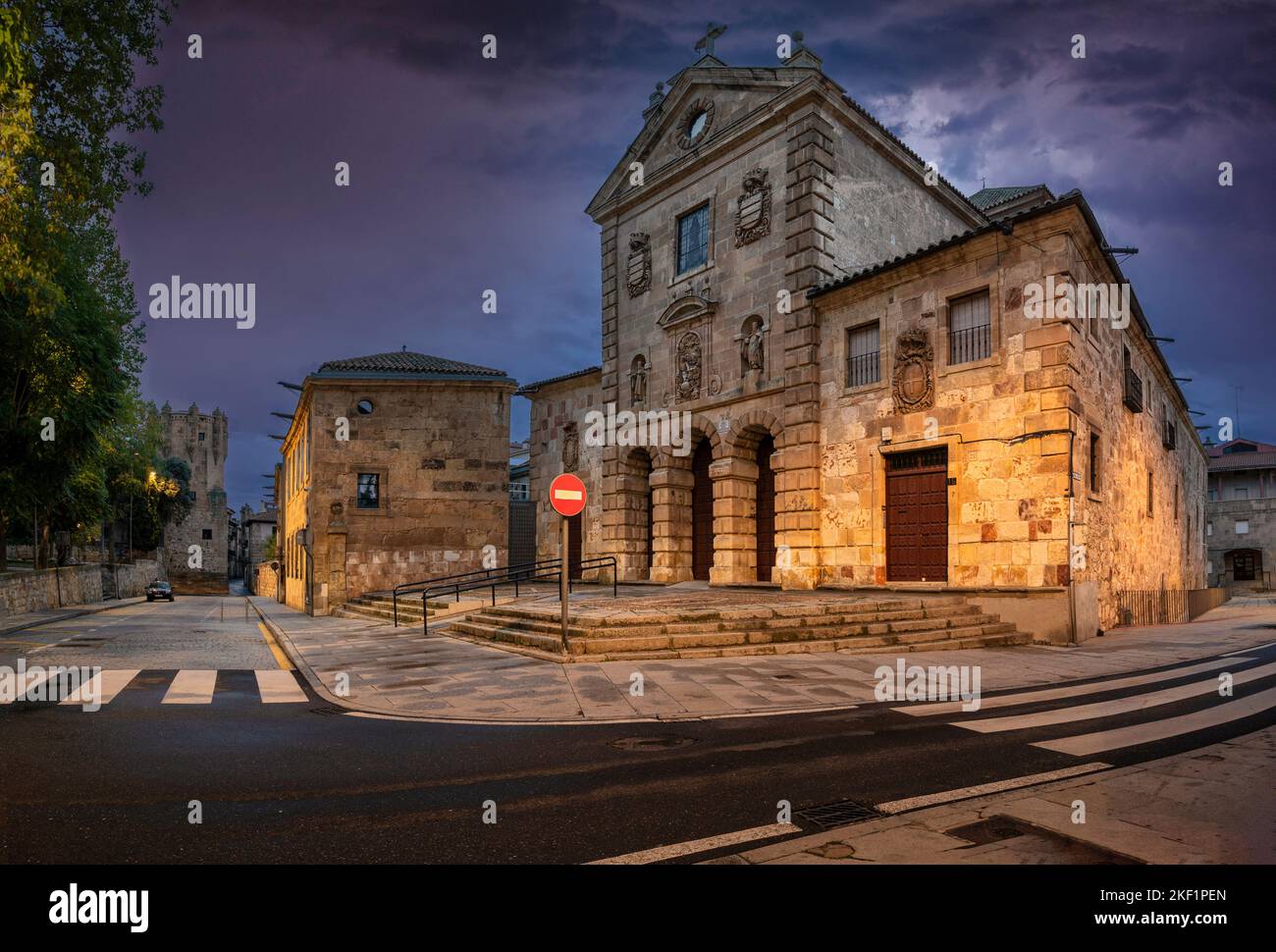 Kirche San Pablo, Salamanca, Kastilien und Leon, Spanien Stockfoto