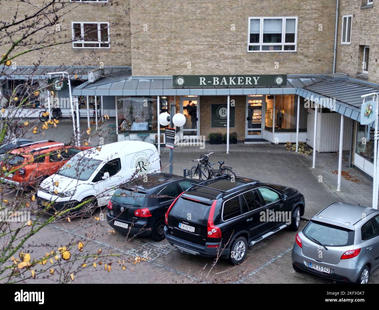 R-Bäckerei, Neergårds Alle, Hvidovre Stockfoto
