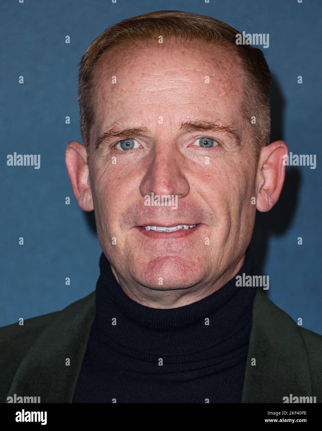 Hollywood, Usa. 15.. November 2022. HOLLYWOOD, LOS ANGELES, KALIFORNIEN, USA - 15. NOVEMBER: Der amerikanische Komiker und Schauspieler Marc Evan Jackson kommt zur Los Angeles Premiere von Netflix's 'Dead to Me'-Saison 3, die am 15. November 2022 im Netflix Tudum Theater in Hollywood, Los Angeles, Kalifornien, USA, stattfand. (Foto von Xavier Collin/Image Press Agency) Quelle: Image Press Agency/Alamy Live News Stockfoto