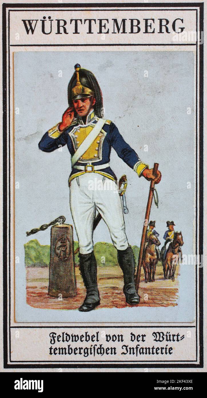 Deutsche Uniformen des 19.. Jahrhunderts, Linien Infanterie