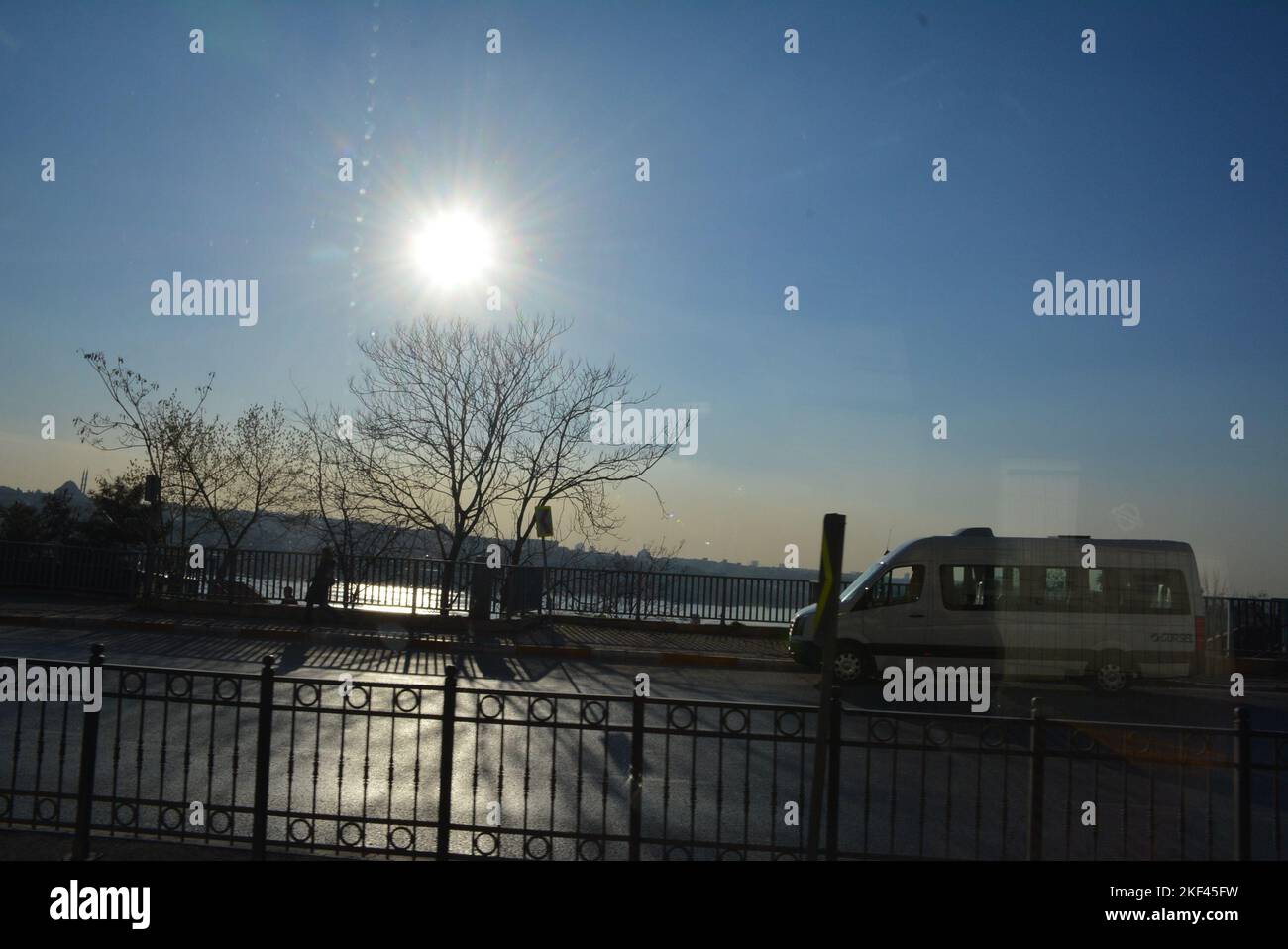 Außerhalb der Universität Istanbul und Hagya Sophya mehr draußen Stockfoto
